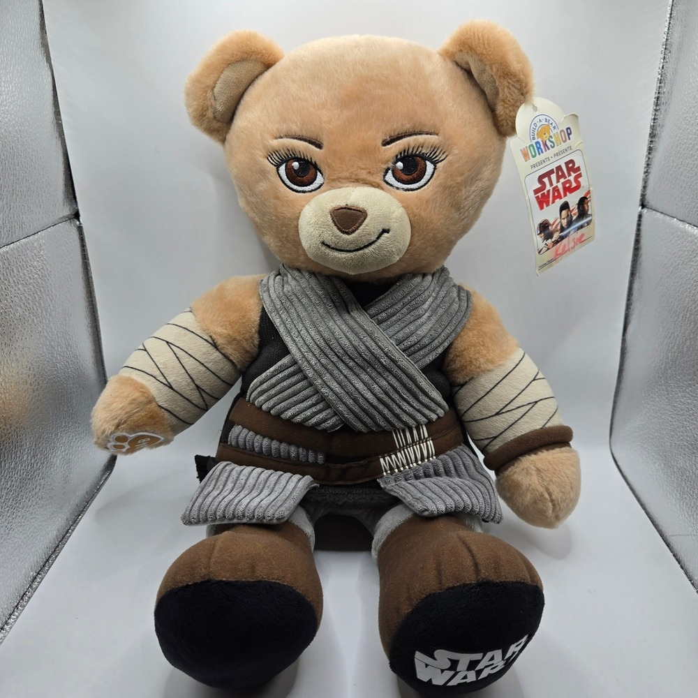 Build-A-Bear‎ Star Wars Rey Plush Stuffed Animal Toy With Tags